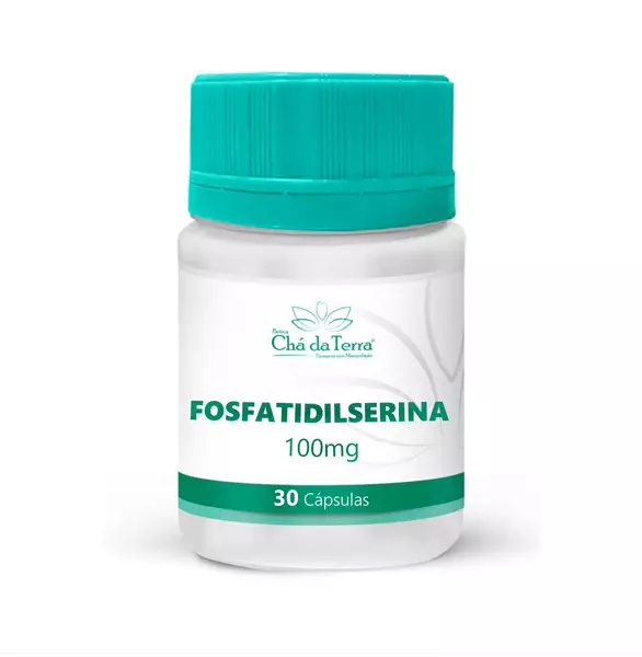 Fosfatidilserina 100mg 30 Cápsulas