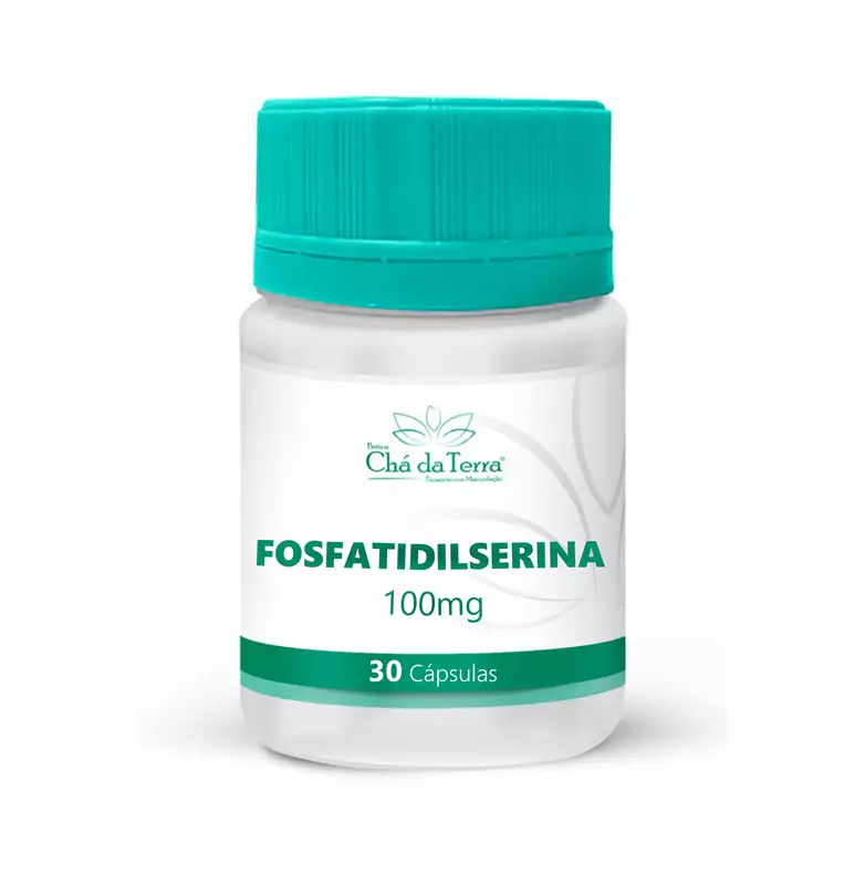 Fosfatidilserina 100mg 30 Cápsulas