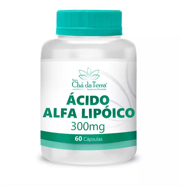 Ácido Alfa Lipóico 300mg 60 Cápsulas