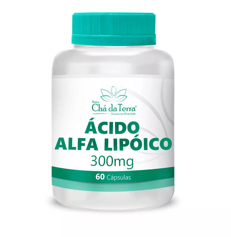 Ácido Alfa Lipóico 300mg 60 Cápsulas