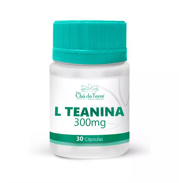 L Teanina 300mg 30 Cápsulas
