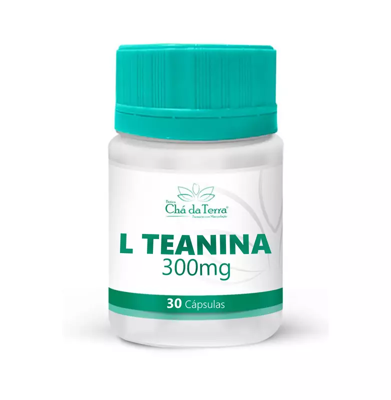 L Teanina 300mg 30 Cápsulas