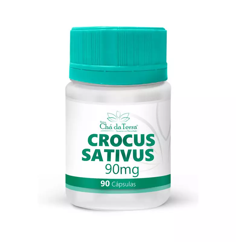 Crocus Sativus 90mg 90 Cápsulas