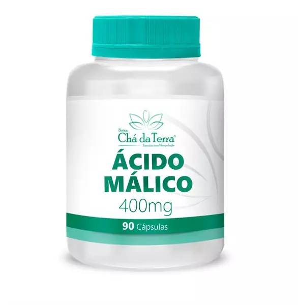 Ácido Málico 400mg 90 Cápsulas