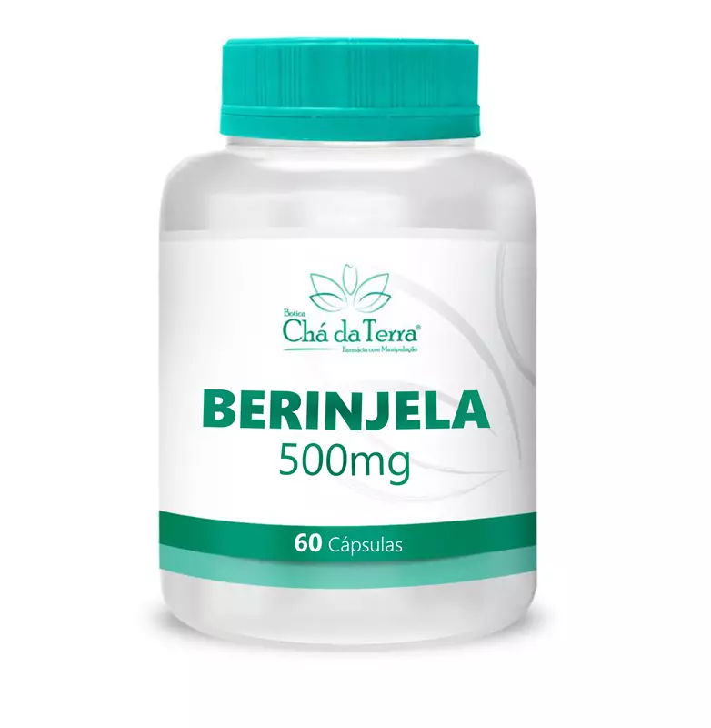 Berinjela 500mg 60 Cápsulas