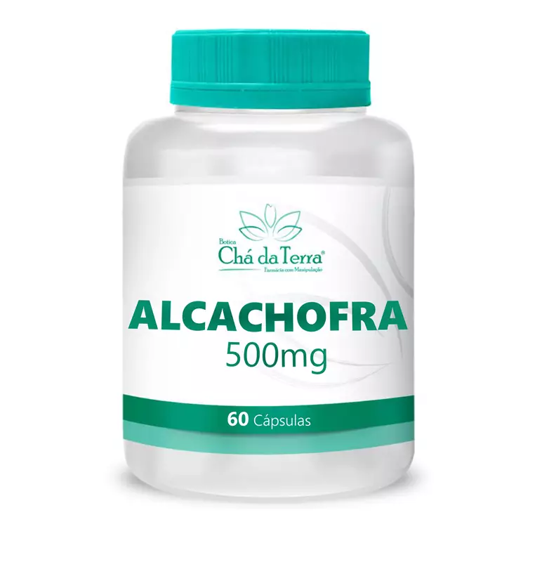 Alcachofra 500mg 60 Cápsulas