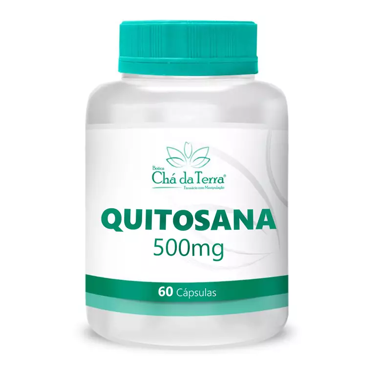 Quitosana 500mg 60 Cápsulas