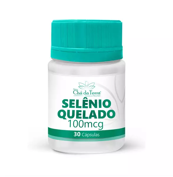 Selênio Quelado 100mcg 30 Cápsulas