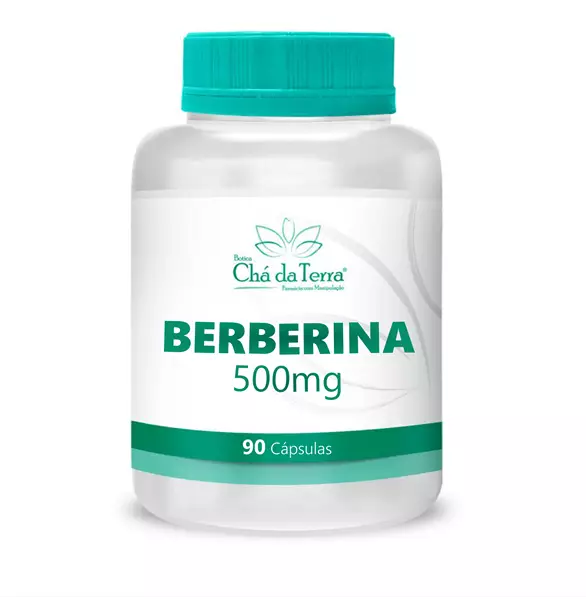Berberina 500mg 90 Cápsulas