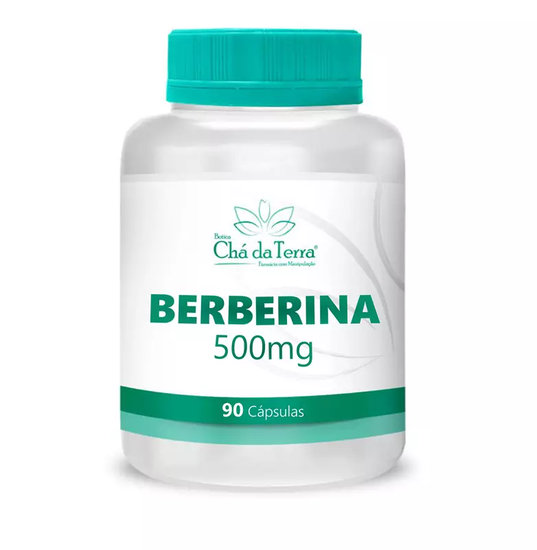 Berberina 500mg 90 Cápsulas
