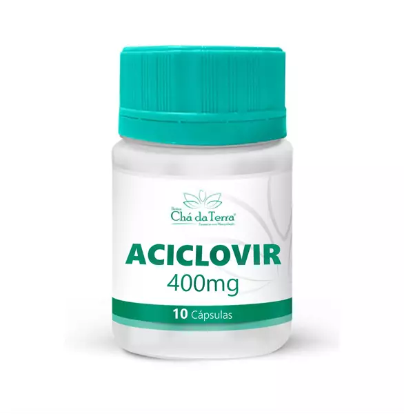 Aciclovir 400mg 10 Cápsulas