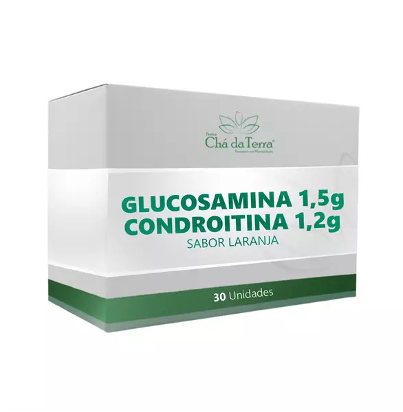 Glucosamina 1,5g + Condroitina 1,2g 30 unidades - Laranja