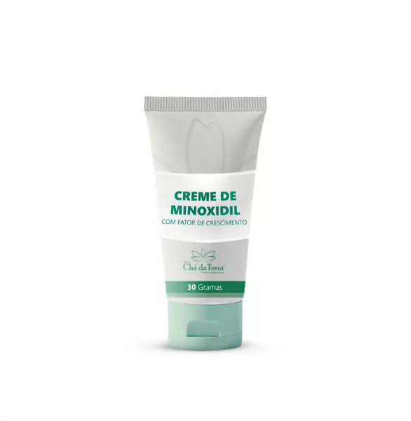 Creme de Minoxidil com Fator de Crescimento 30 gramas