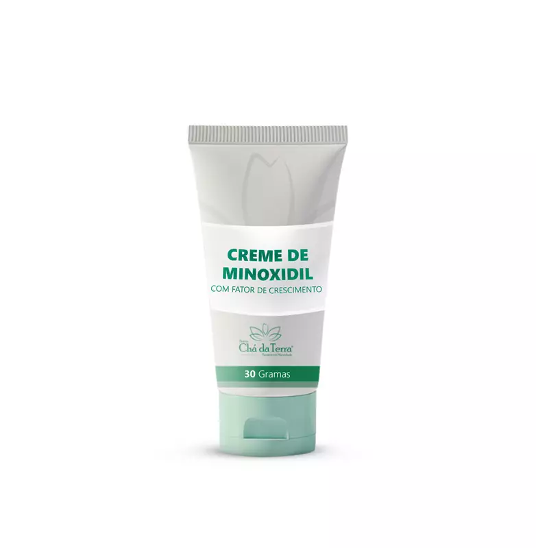 Creme de Minoxidil com Fator de Crescimento 30 gramas