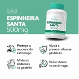 Espinheira Santa 500mg 60 Cápsulas