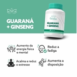 Guaraná + Ginseng 60 Cápsulas