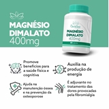 Magnésio Dimalato 400mg 60 Cápsulas