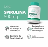 Spirulina 500mg 60 Cápsulas