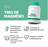 Trio de Magnésio 120 Cápsulas