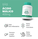 Ácido Málico 400mg 90 Cápsulas