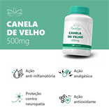 Canela de Velho 500mg  60 Cápsulas