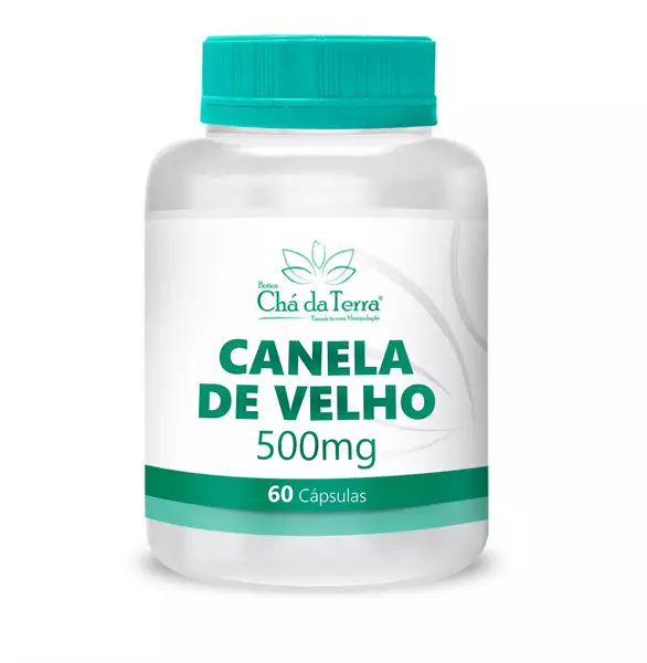 Canela de Velho 500mg  60 Cápsulas