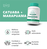Catuaba + Marapuama 60 Cápsulas