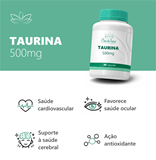 Taurina 500mg 60 Cápsulas