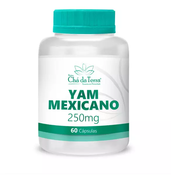 Yam Mexicano 250mg 60 Cápsulas