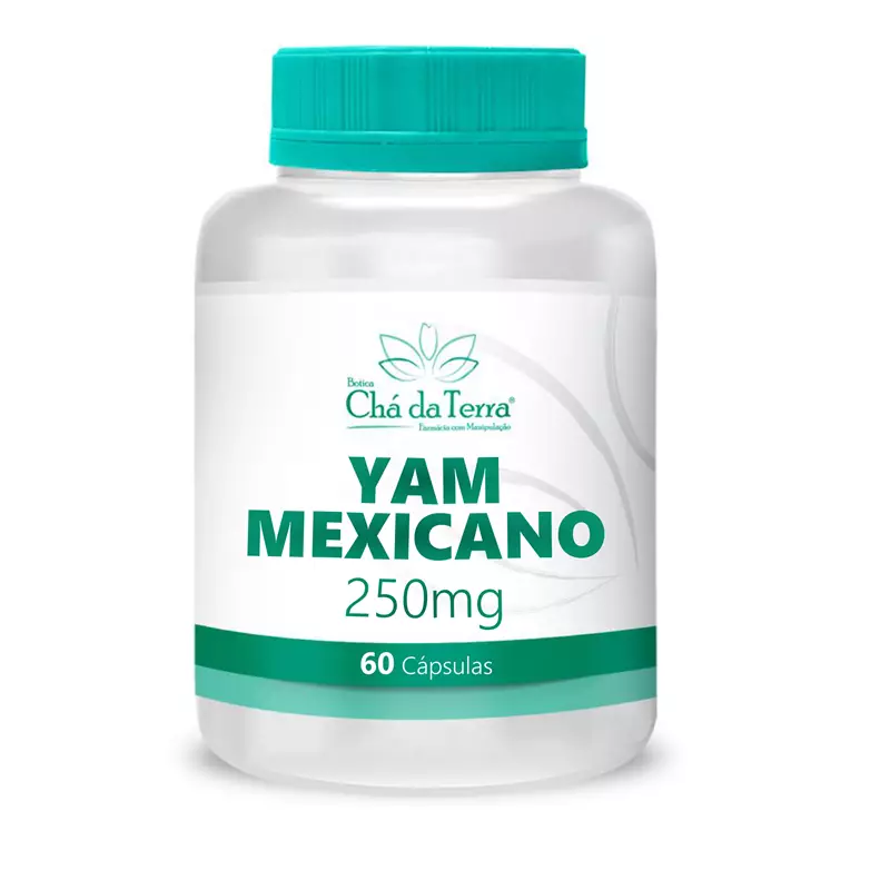 Yam Mexicano 250mg 60 Cápsulas