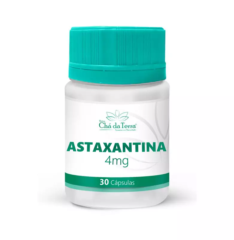 Astaxantina 4mg 30 Cápsulas