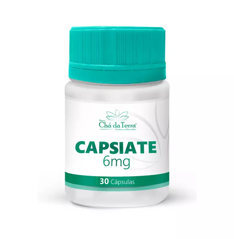 Capsiate 6mg 30 Cápsulas