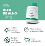 Óleo de Alho 250mg 60 Cápsulas